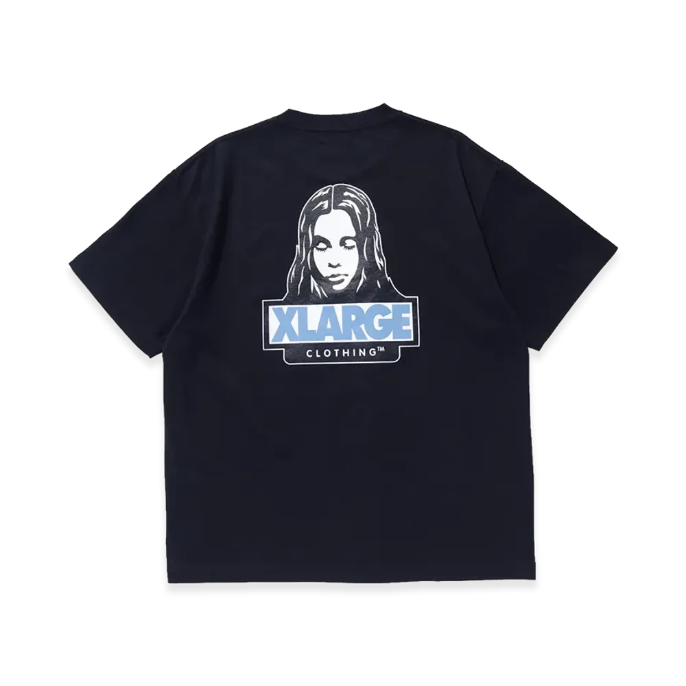 XLARGE x X-girl x Summer Sonic 2026 Face S/S Tee "Black"