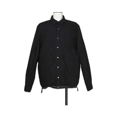 sacai Cotton Quilted Shirt "Black"