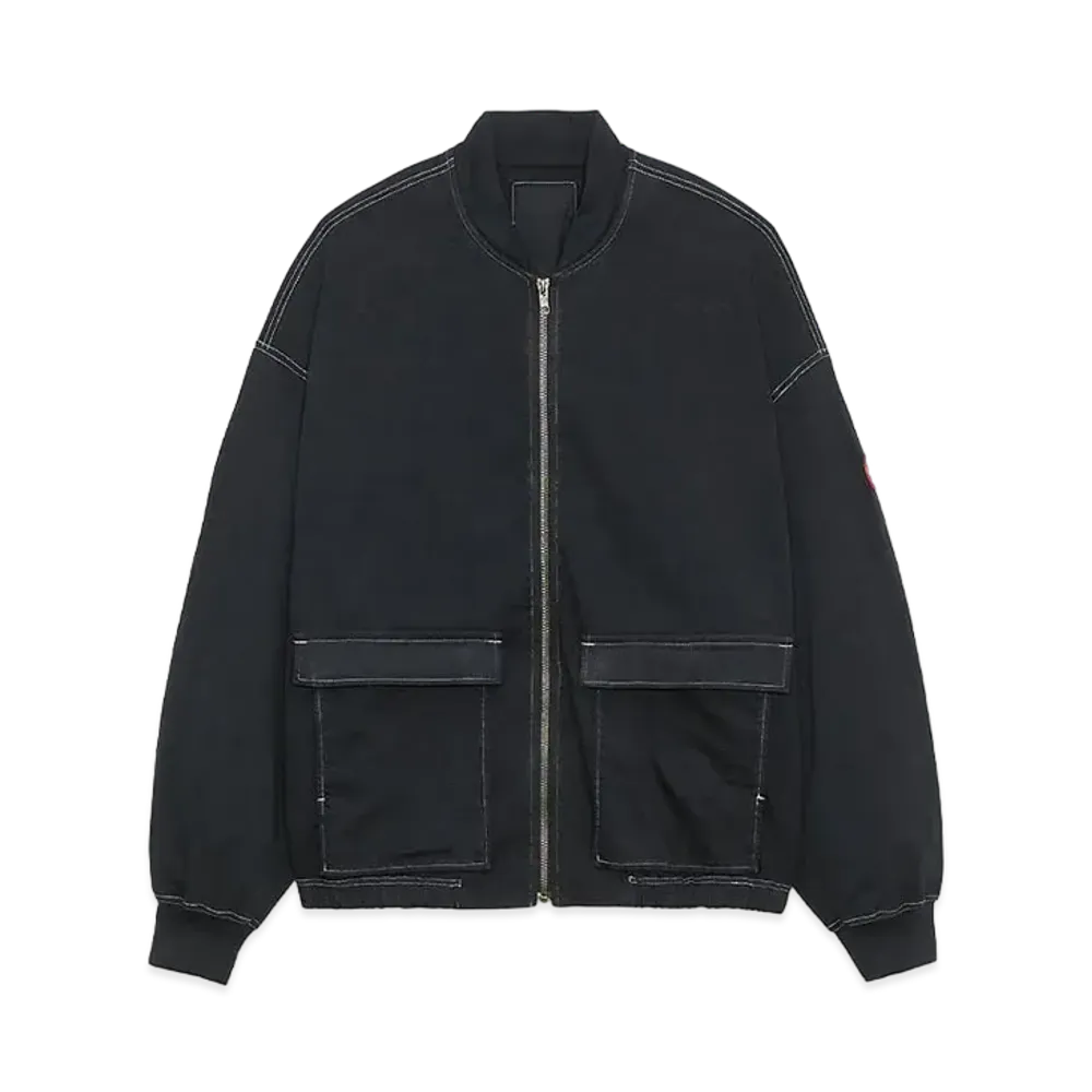 Cav Empt (C.E) OVERDYE LIGHT ZIP UP "Black"