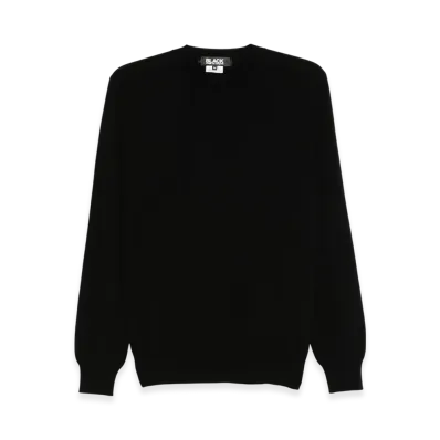 BLACK COMME des GARCONS Wool Sweater "Black"