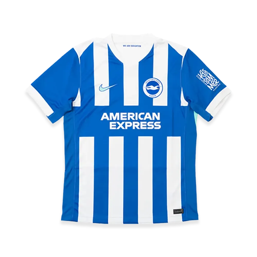 Nike 25-26 Brighton & Hove Albion FC Home Jersey "White/Blue"