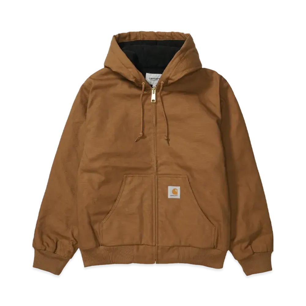 Carhartt WIP Active Jacket "Hamilton Brown Rigid"