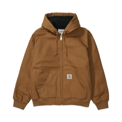 Carhartt WIP Active Jacket "Hamilton Brown Rigid"