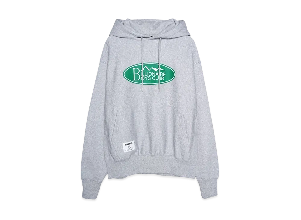 BBC x MANASTASH MOUNTAIN LOGO HOODIE "GRAY"