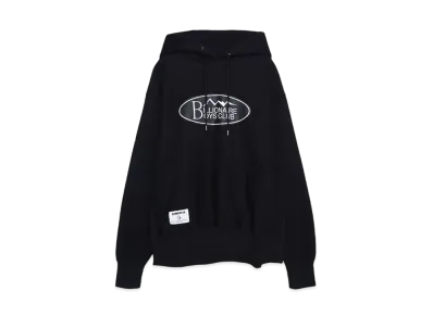 BBC x MANASTASH MOUNTAIN LOGO HOODIE "BLACK"