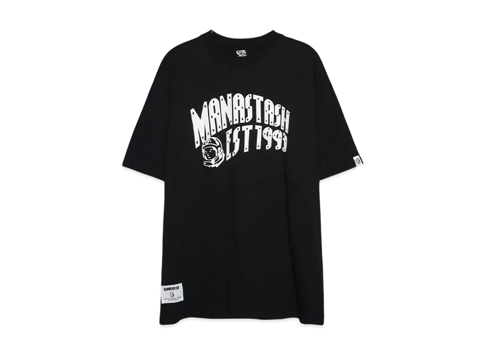 BBC x MANASTASH TEE ARCH LOGO "BLACK"