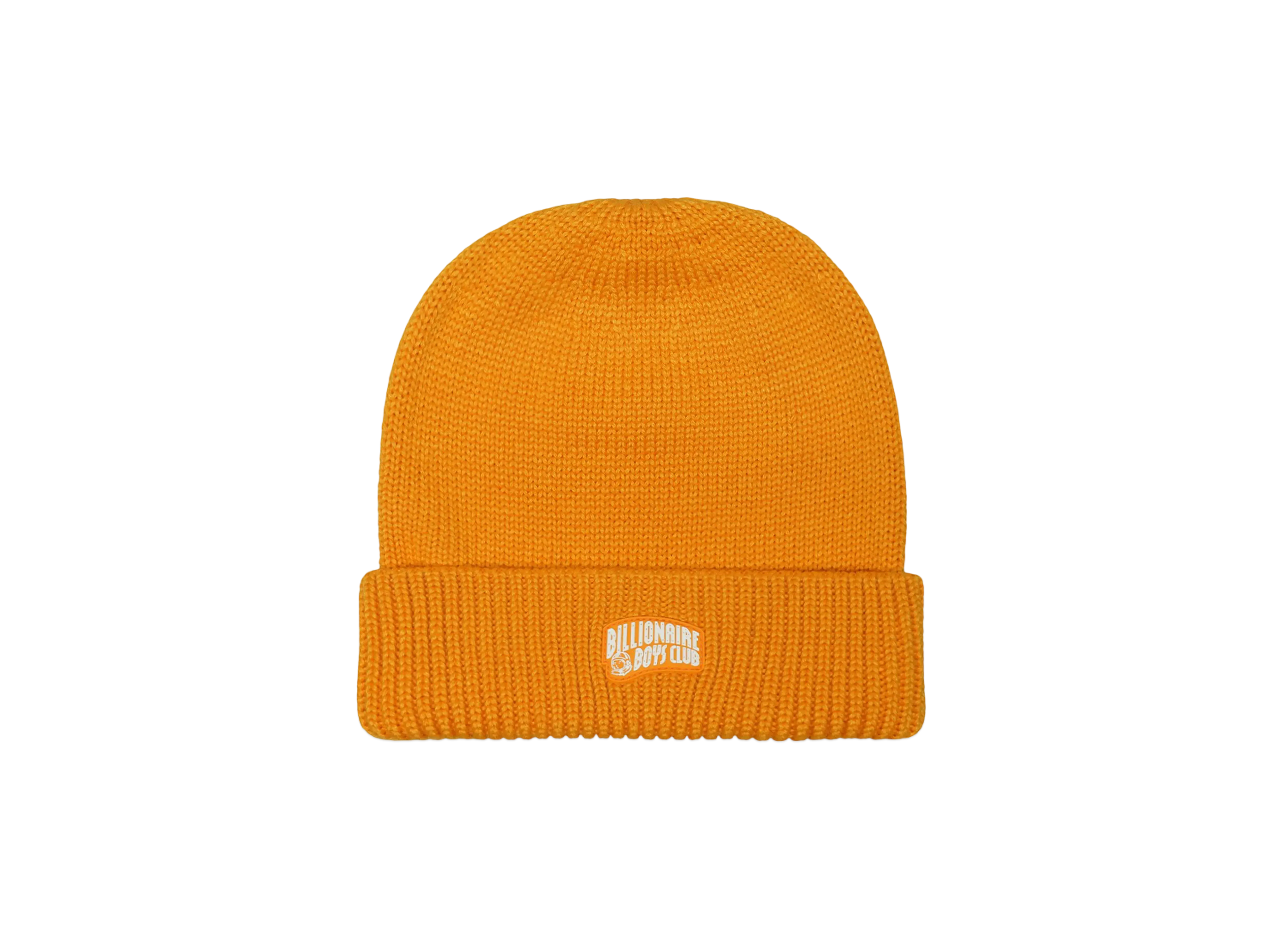 BILLIONAIRE BOYS CLUB BB ARCH SKULLY RIB SKULL CAP "BRIGHT MARIGOLD"