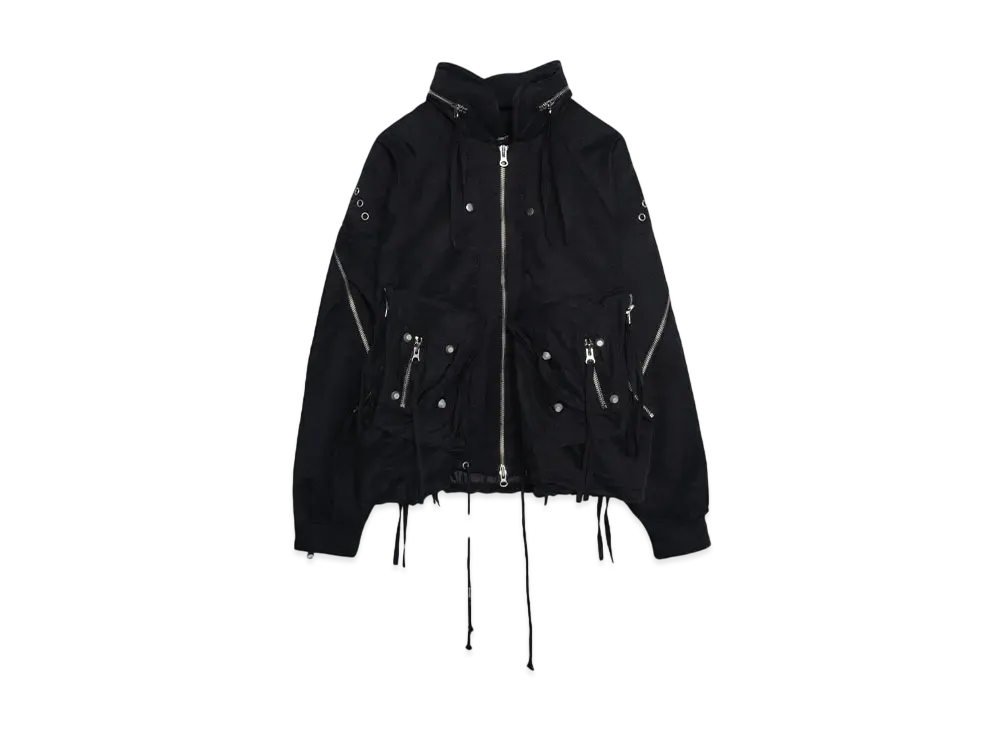 SURGERY Icarus parachute jacket "BLACK"