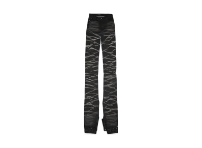 SURGERY yoonseul long length double jeans "BLACK"