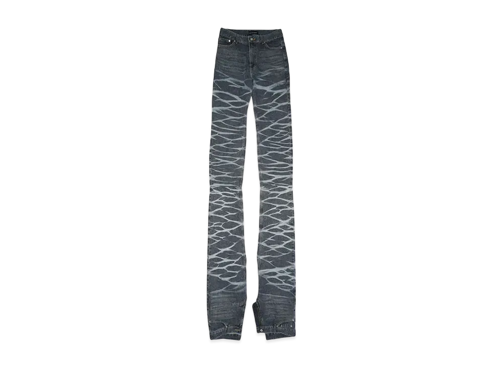 SURGERY yoonseul long length double jeans "BLUE"