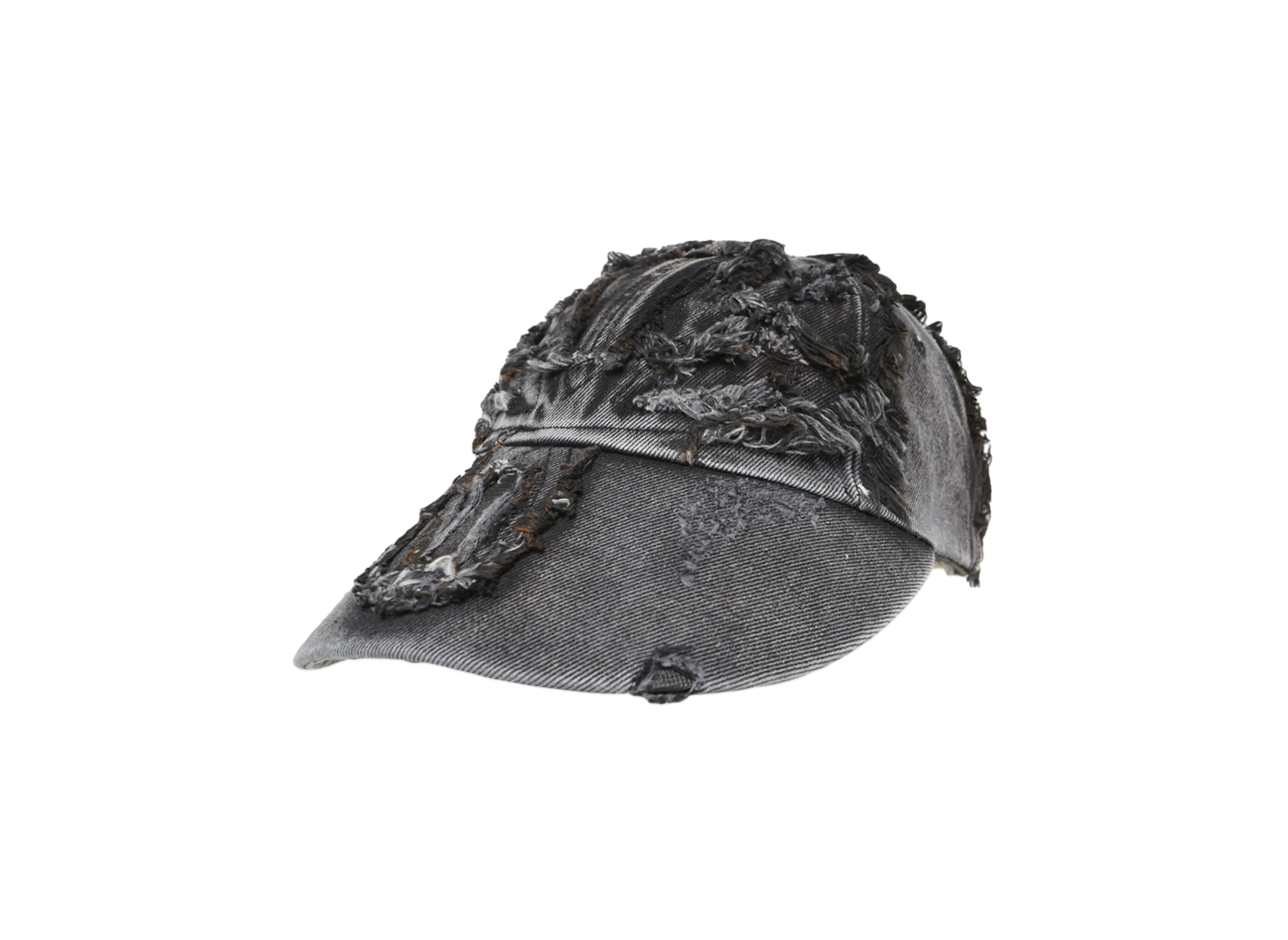 SURGERY clover patched denim cap "BLACK"