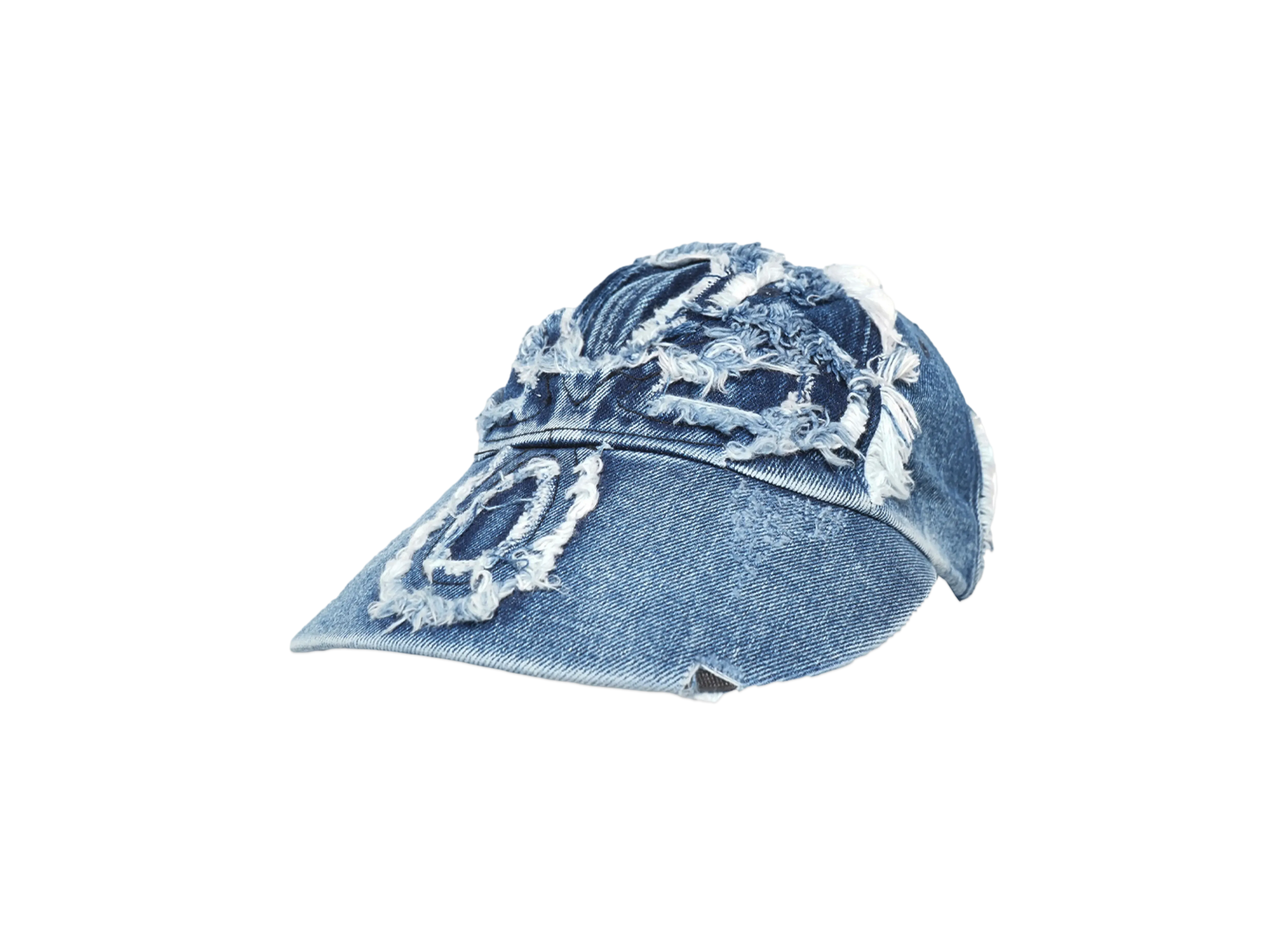 SURGERY clover patched denim cap "BLUE"