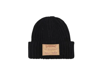 SURGERY paper logo tab beanie "BLACK"