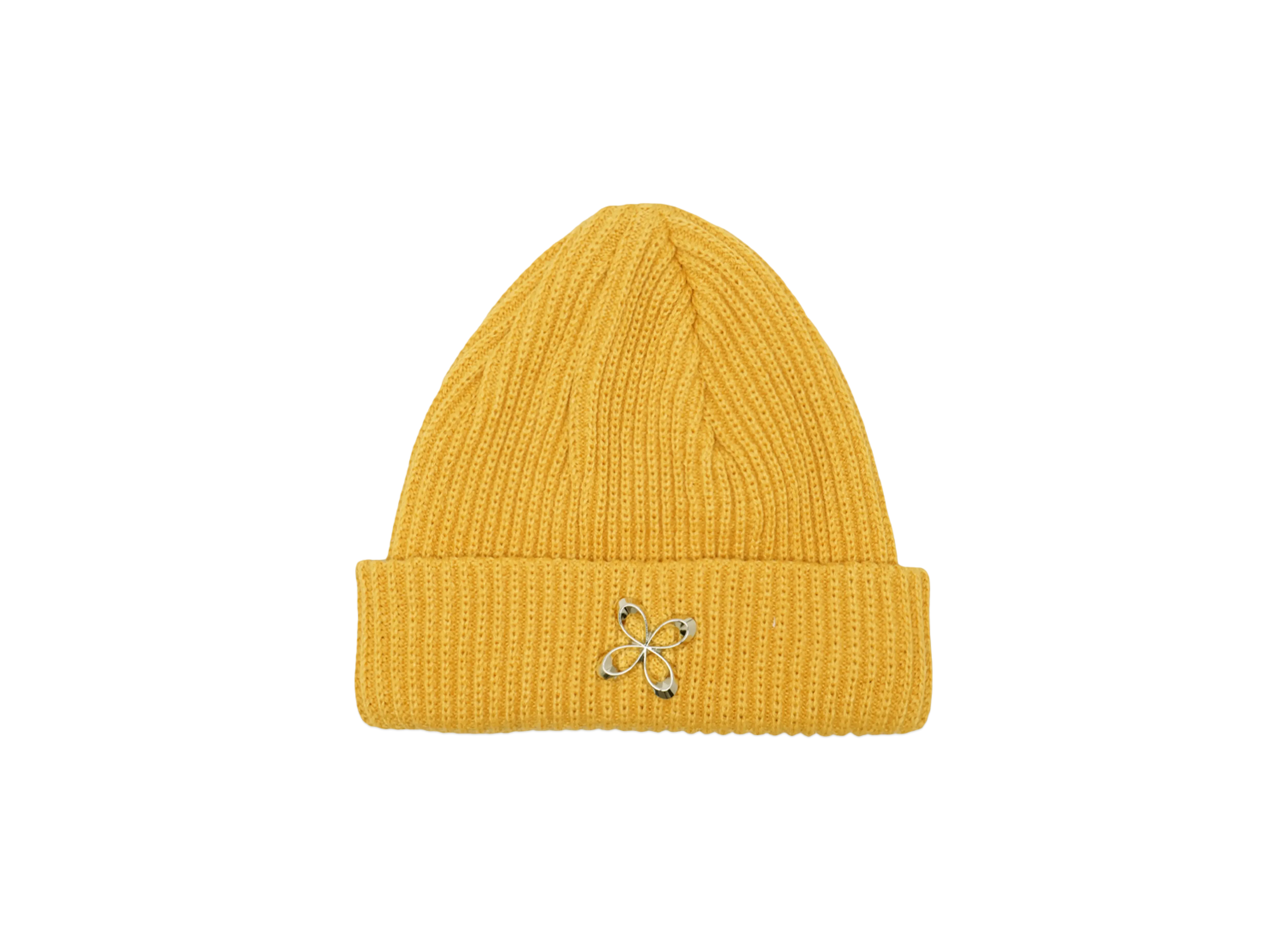 SURGERY clover logo beanie ver.2 "MUSTARD"