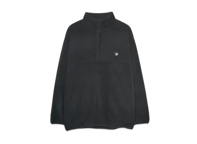 ANDFAMILYS FLEECE PULLOVER JACKET "BLACK"