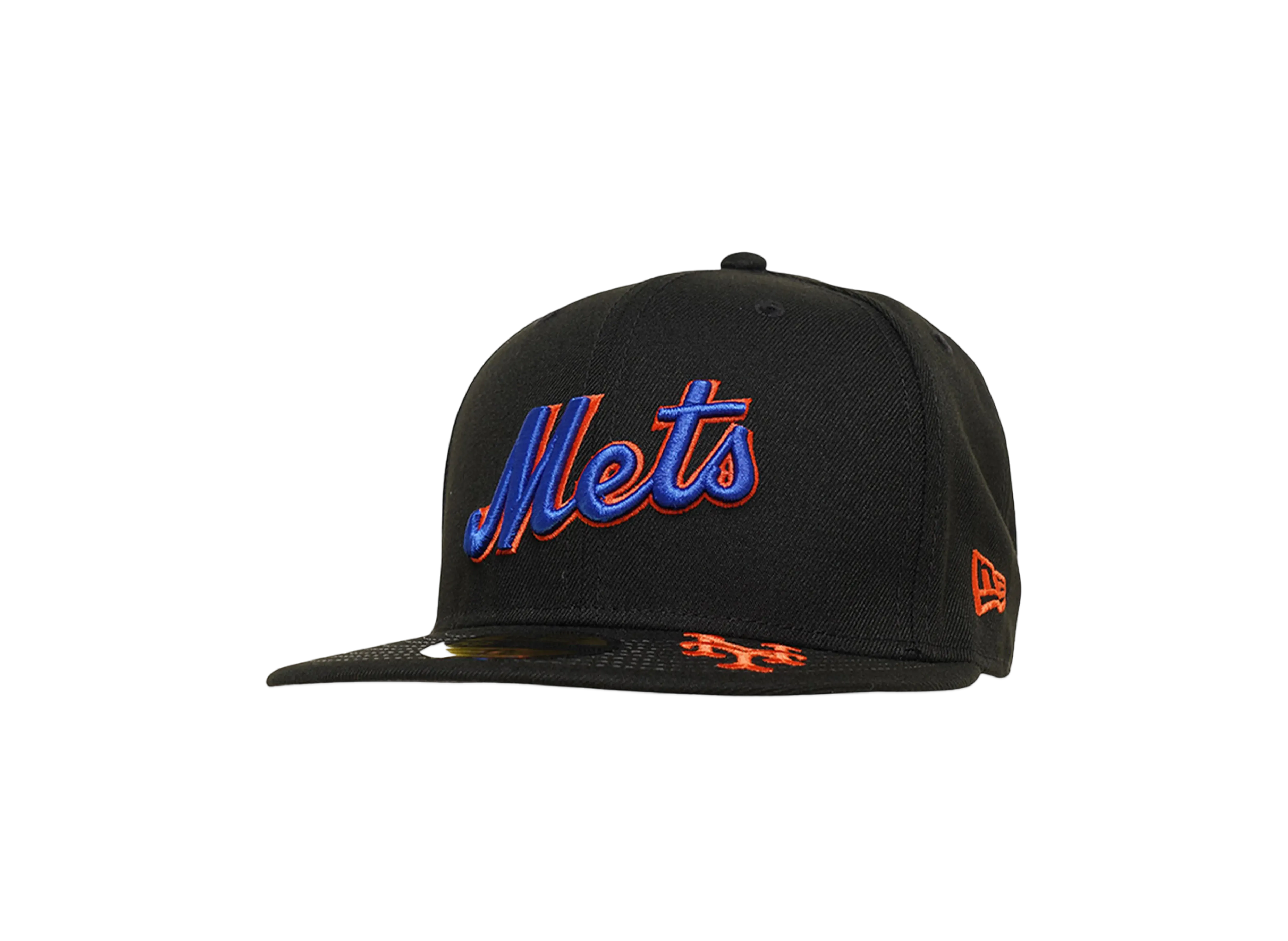 NEW ERA 59FIFTY MLB VISOR LOGO NEYMET "BLACK"