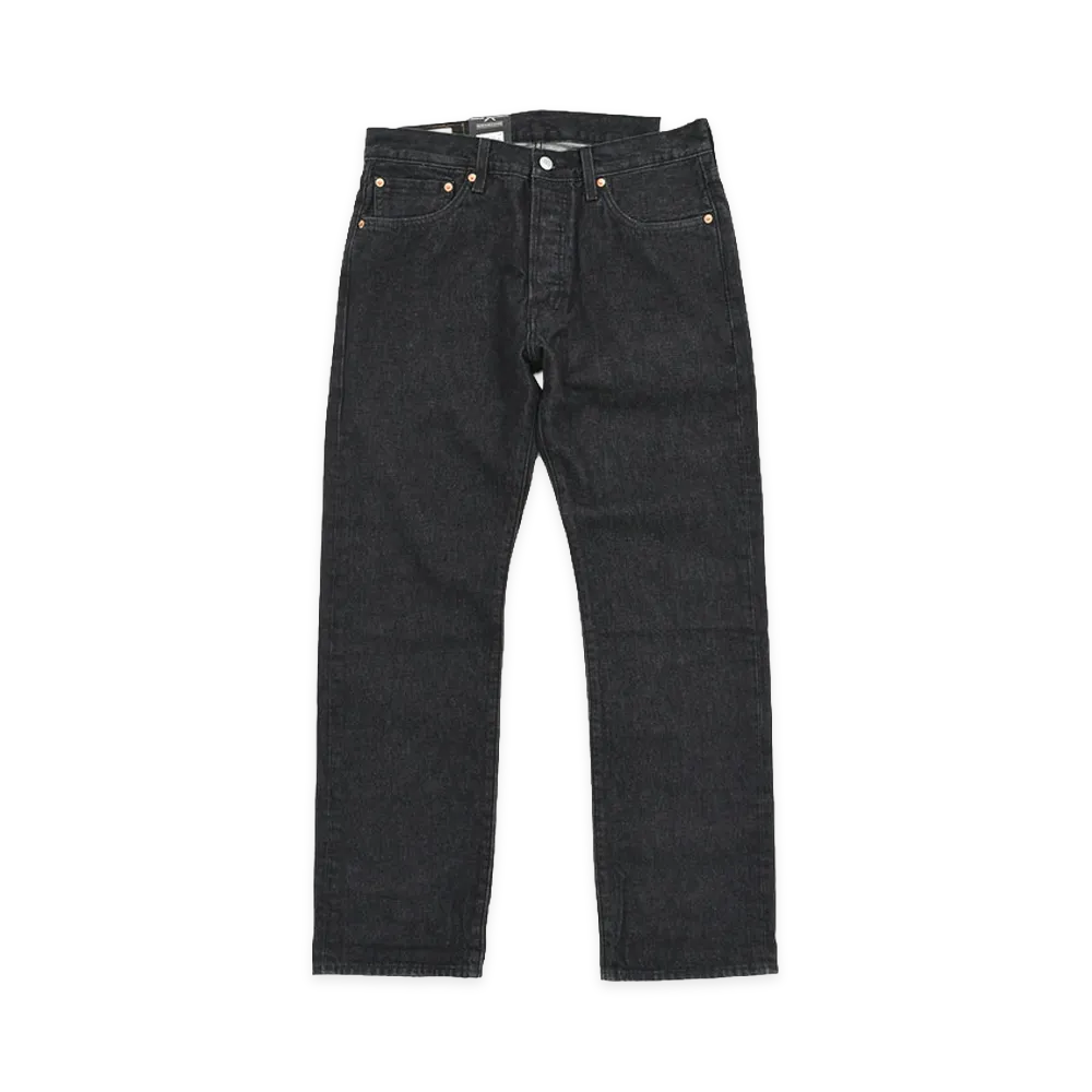 Levi’s 501 Original Jean Big Step Rinse Selv Selvedge "Black"