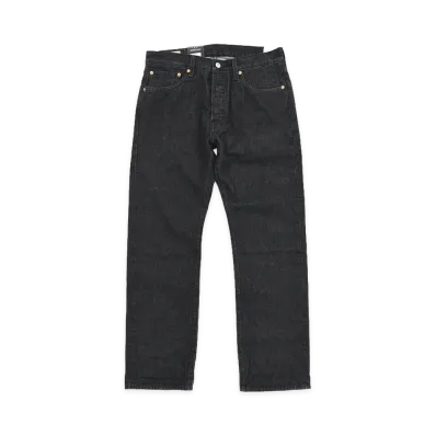 Levi’s 501 Original Jean Big Step Rinse Selv Selvedge "Black"