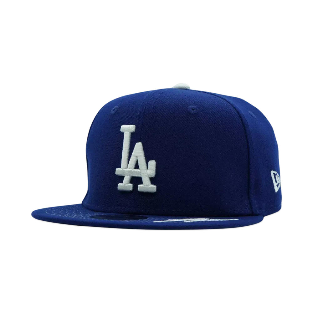 NEW ERA Youth 9Fifty Shohei Ohtani Signature Collection Los Angeles Dodgers Sign "Dark Royal"