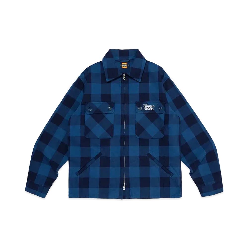 HUMAN MADE Zip-Up Jacket "Blue"
