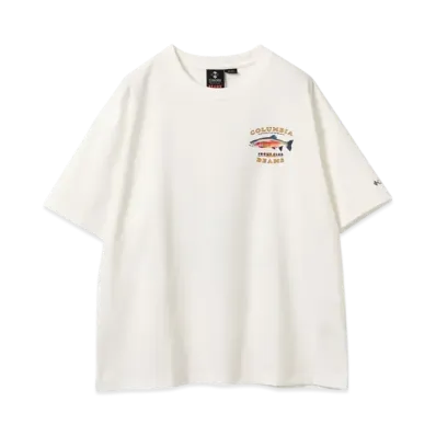 BEAMS x Columbia PFG Exclusive Graphic Tee "White"