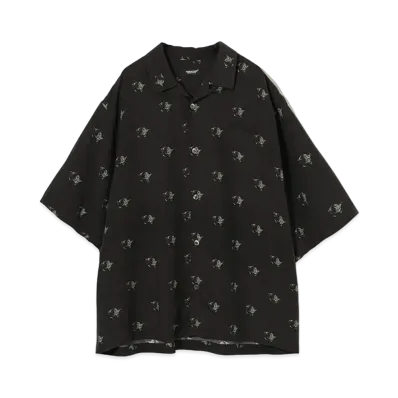 UNDERCOVER x STAR WARS Full Pattern Shirt "Yoda"
