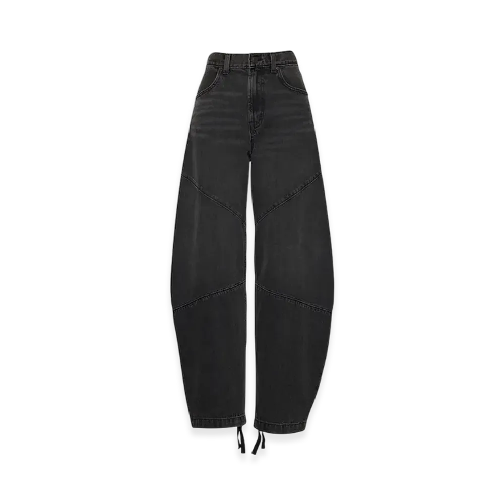 Gap x Stranger Things High Rise Seam Horseshoe Denim "Black"
