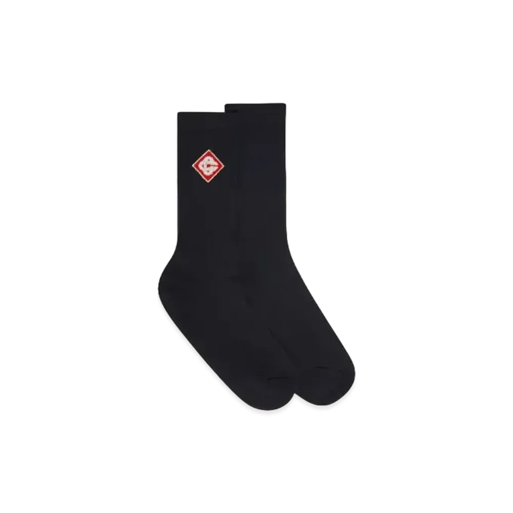 Casablanca Monogram Logo Socks "Black"