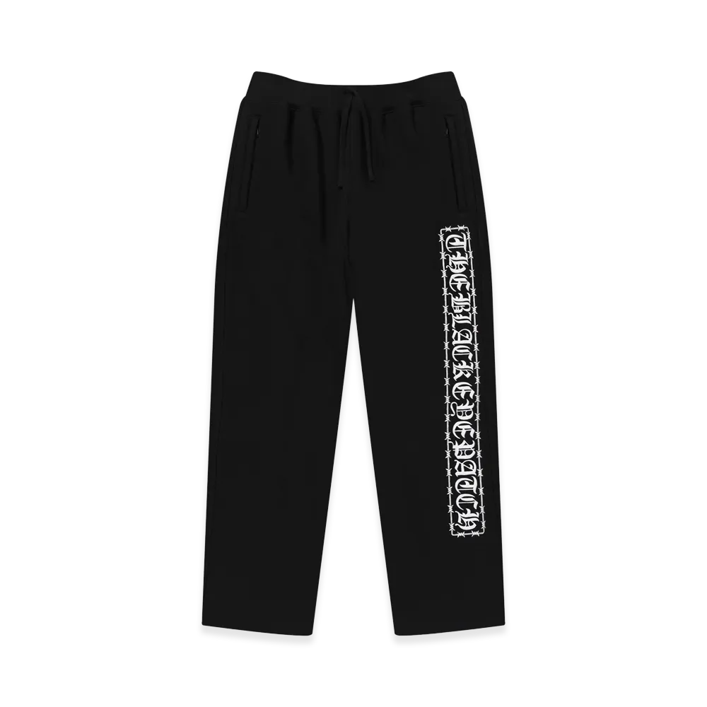 BlackEyePatch Barbed Wire Logo Kobe Terry Sweat Pants "Black"