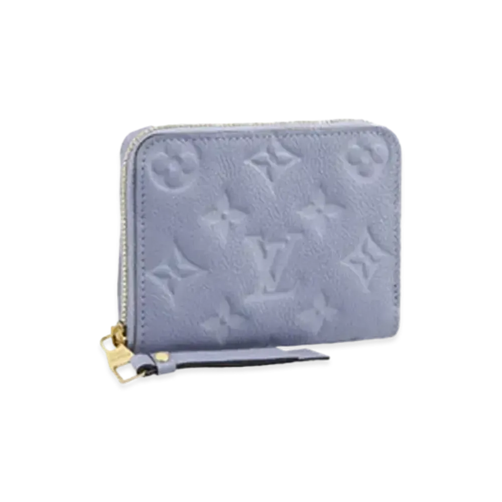 Louis Vuitton Monogram Empreinte Zippy Coin Purse "Lilas"