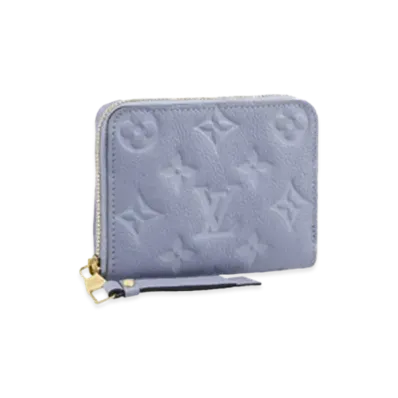 Louis Vuitton Monogram Empreinte Zippy Coin Purse "Lilas"