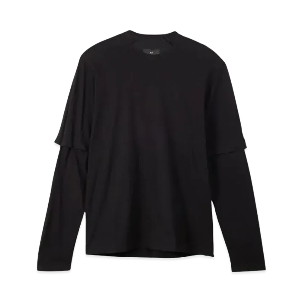Y-3 Crepe SJ LS Tee "Black"