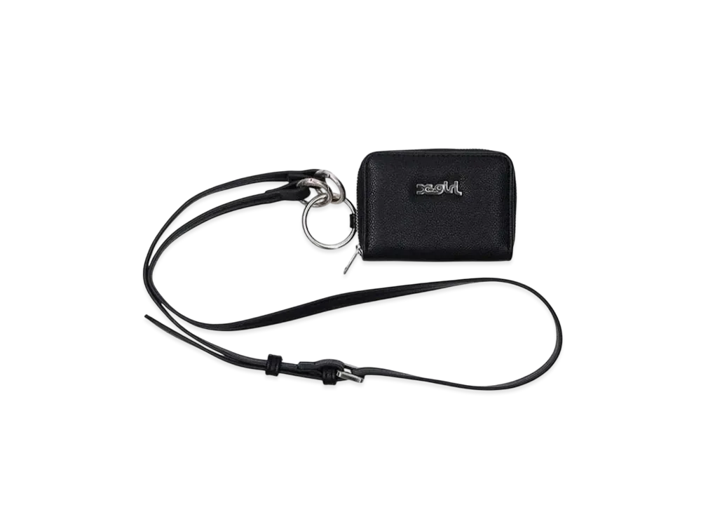 X-Girl Basic Coin & Card Case "Silver"