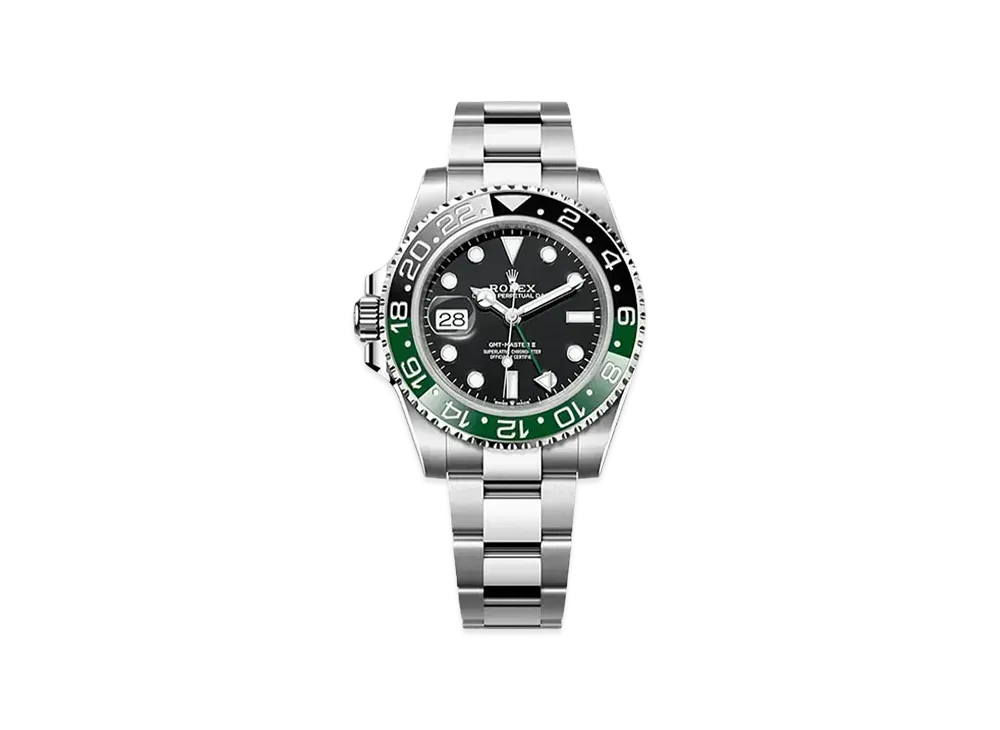 ロレックス GMTマスターⅡ オイスター 40mm "ブラック/オイスタースチール" 126720VTNR