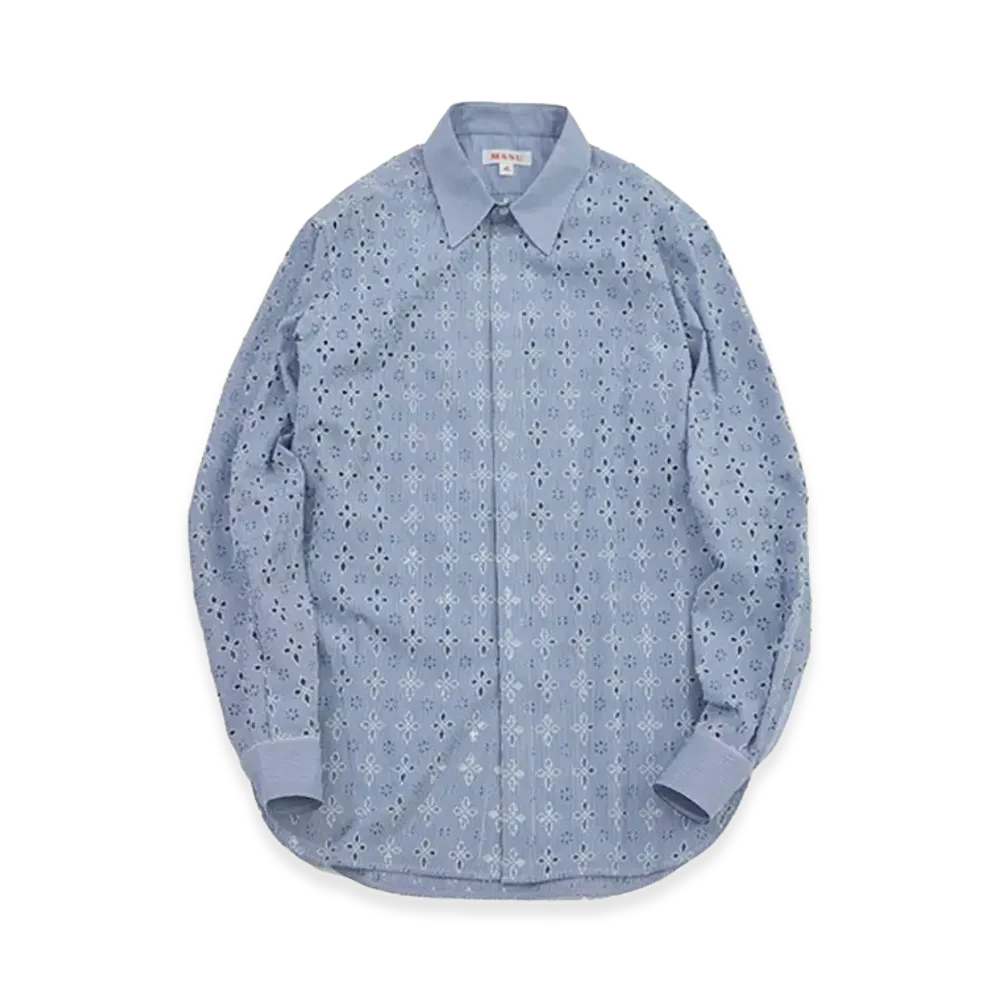 MASU Diamond-Cut Shirt "Blue"
