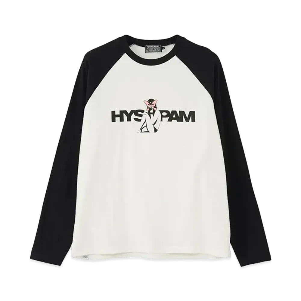 P.A.M. x HYSTERIC GLAMOUR Alien Girl Tee "White Black"