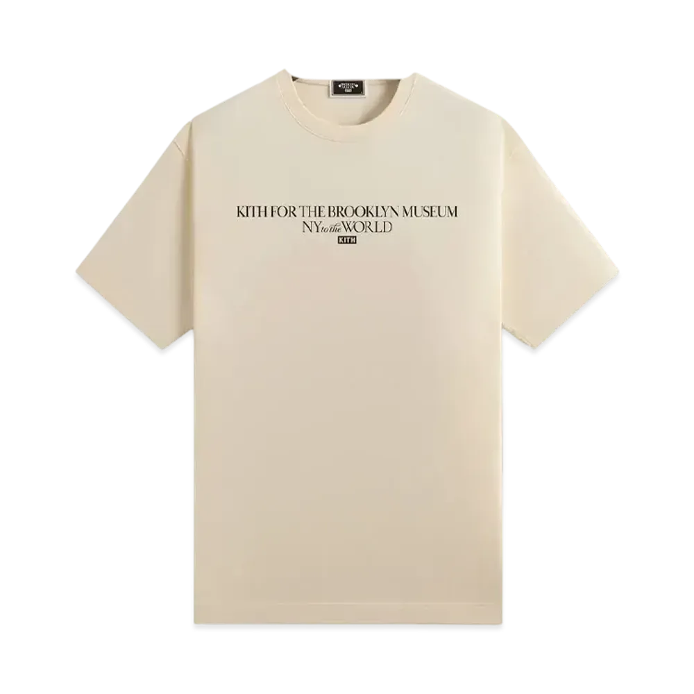 Kith x Brooklyn Museum Sketch Tee "Sandrift"
