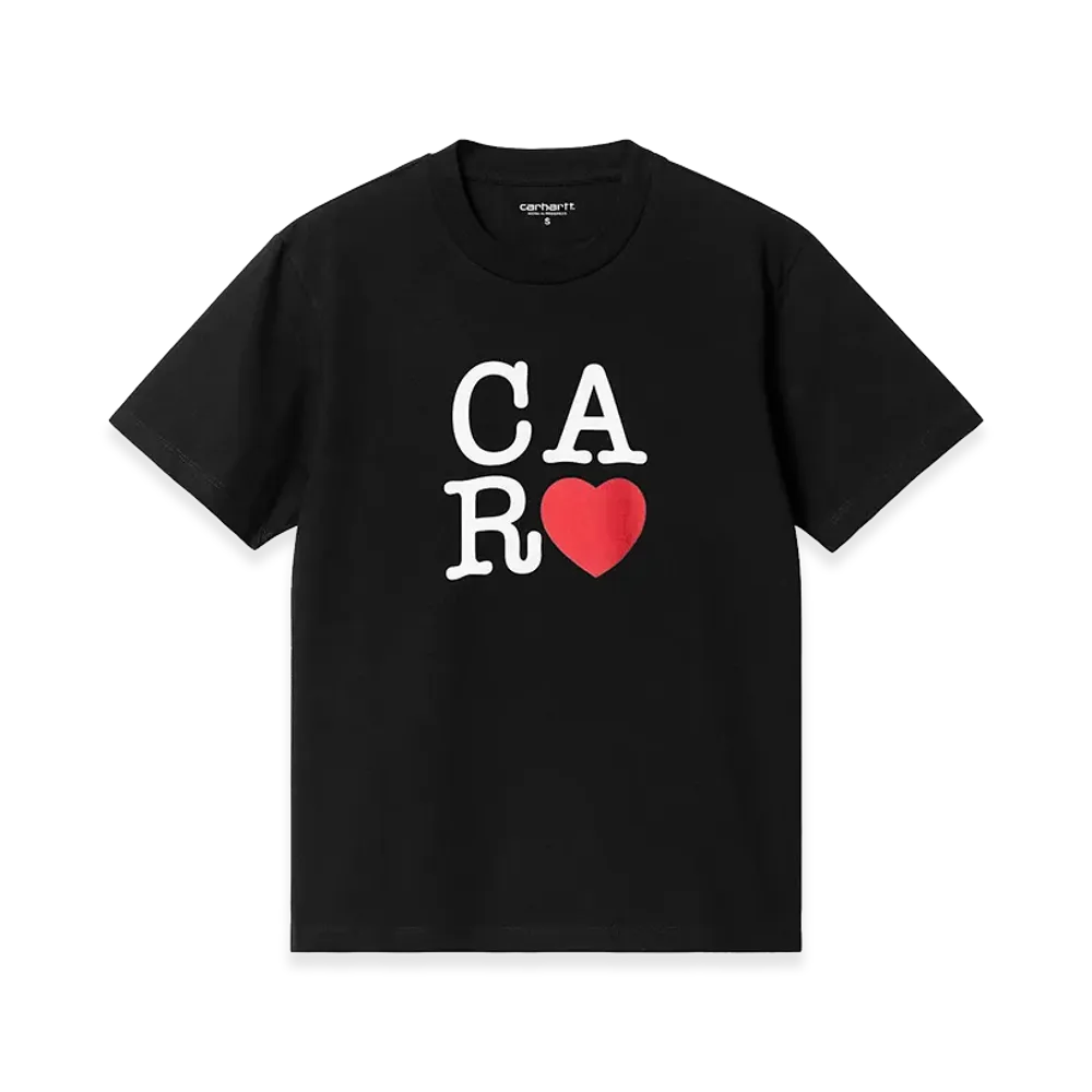 Carhartt WIP Women's S/S I Hartt T-Shirt "Black"
