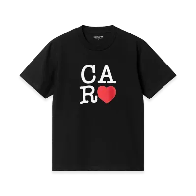 Carhartt WIP Women's S/S I Hartt T-Shirt "Black"