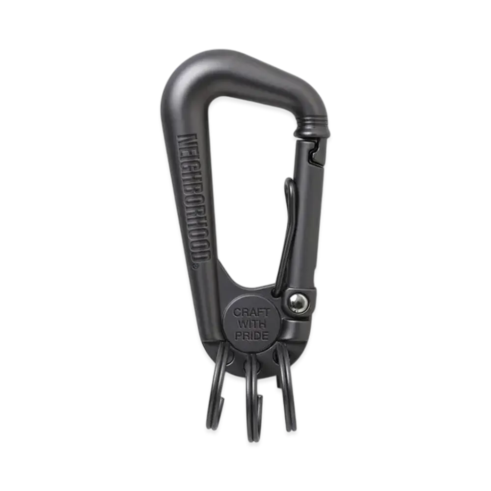 NEIGHBORHOOD Carabiner Keyholder "Black"