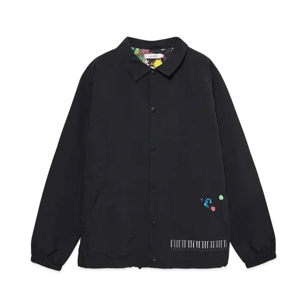 graniph x Yusuke Nakamura Synesthesia Coach Jacket "Black"