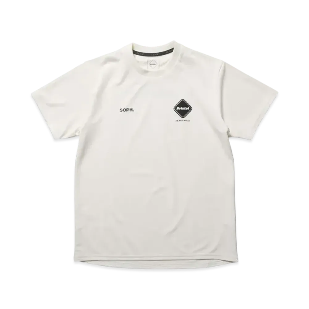 F.C.Real Bristol for Kids Authentic Logo S/S Team Top "Off White"