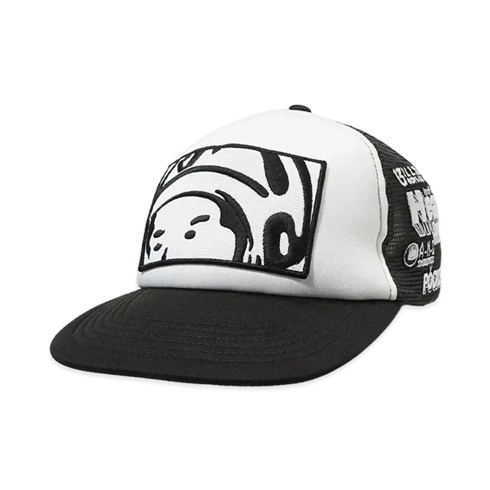 BILLIONAIRE BOYS CLUB BB SOLAR SYSTEMS TRUCKER HAT "BLACK"