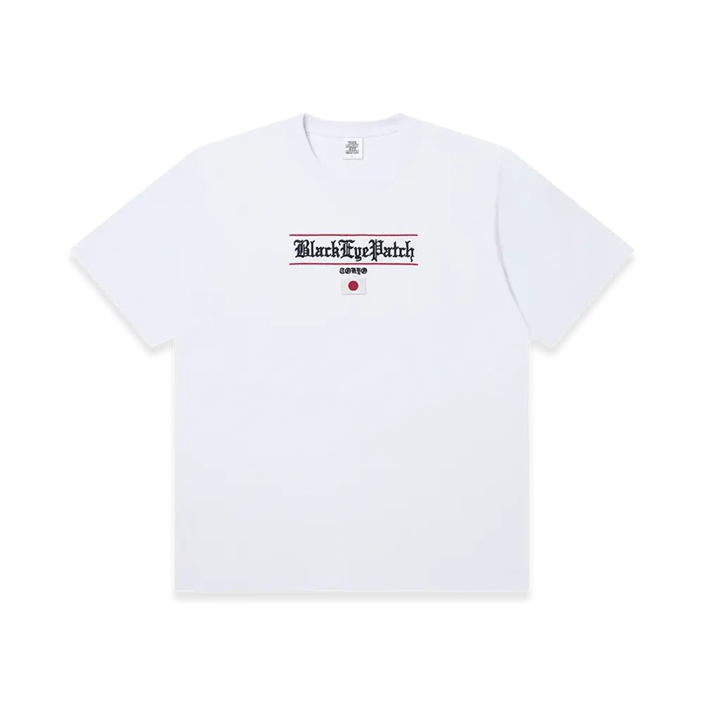 BlackEyePatch OE Flag Tee "White"