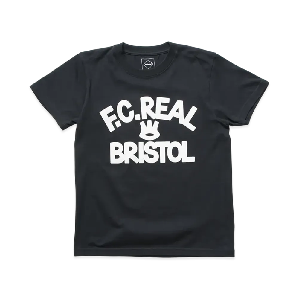 F.C.Real Bristol x Eric Haze For Kids Crown Tee "Black"
