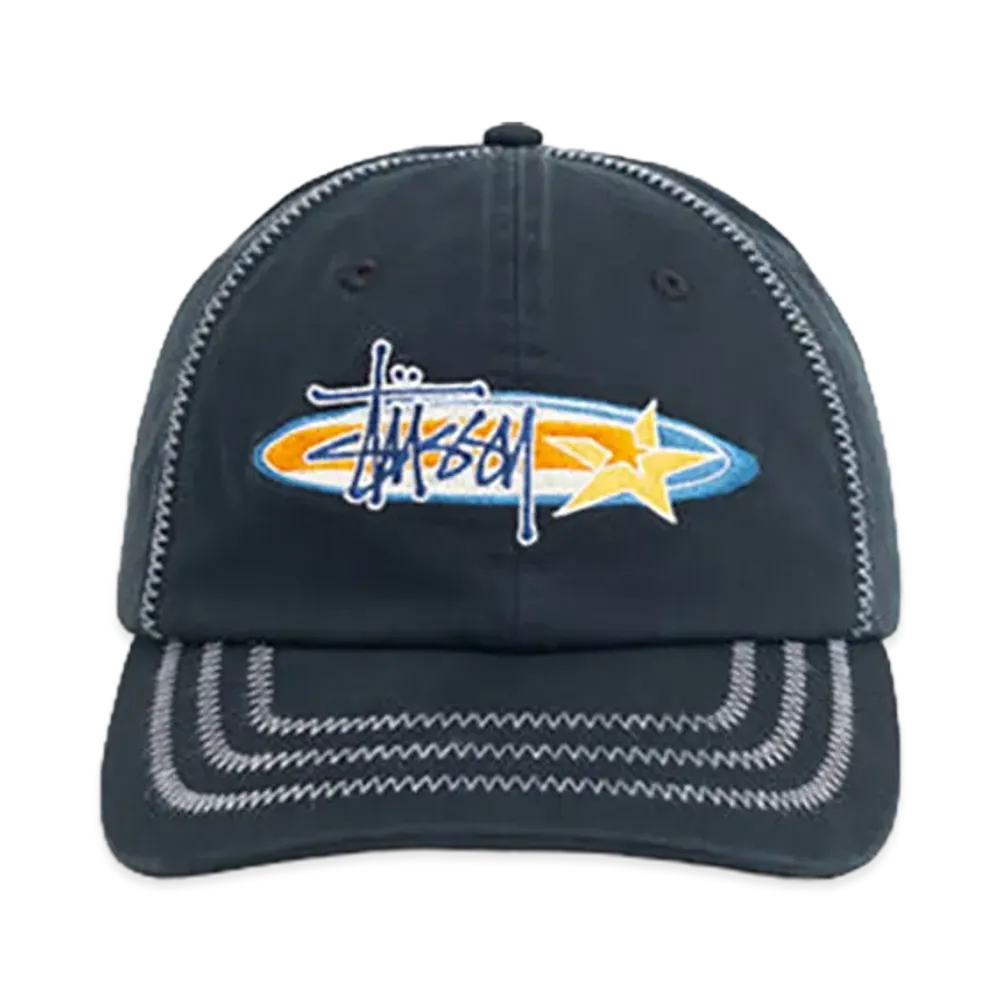 Stussy Oval Star Cap "Black"
