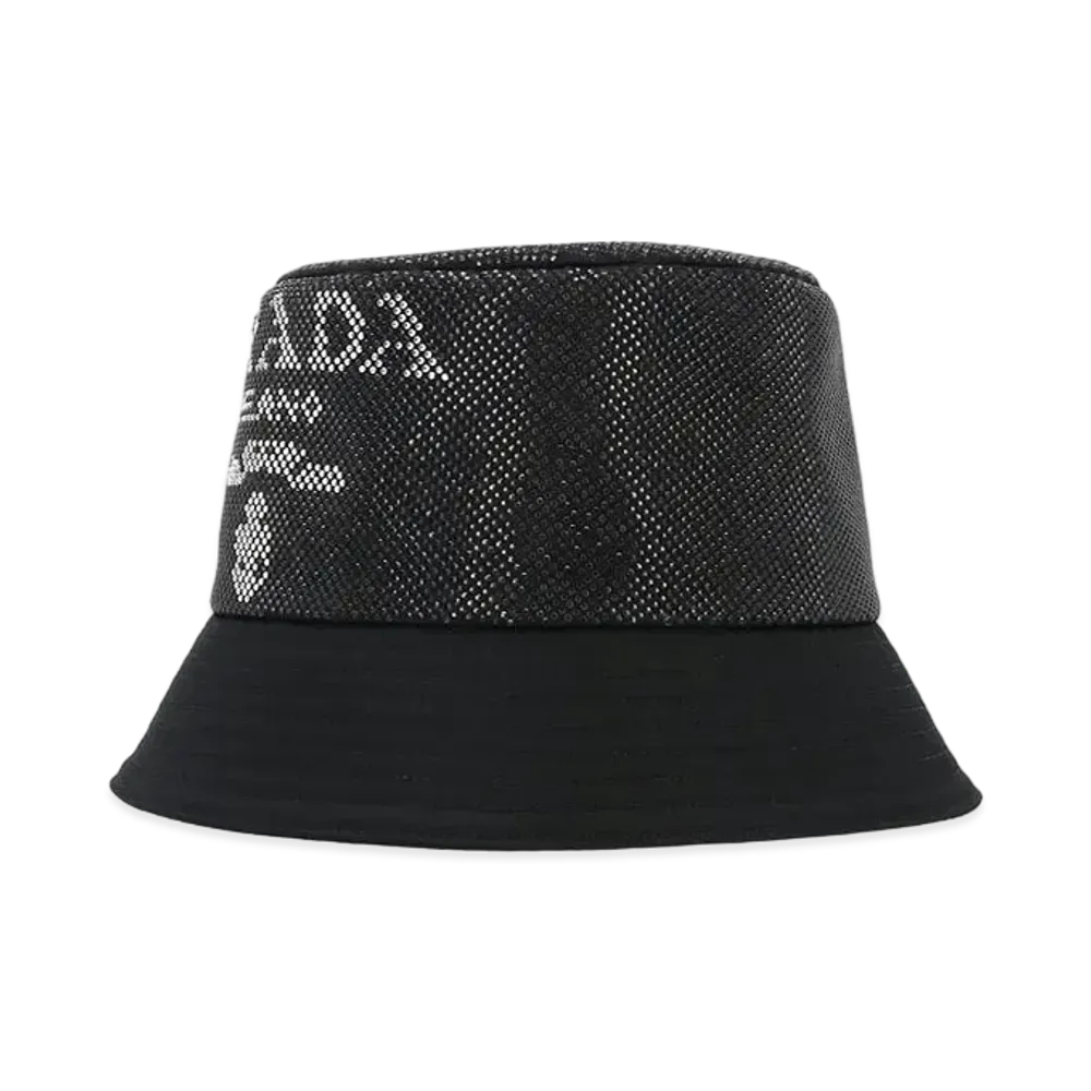 PRADA Re-Nylon Bucket Hat "Black"