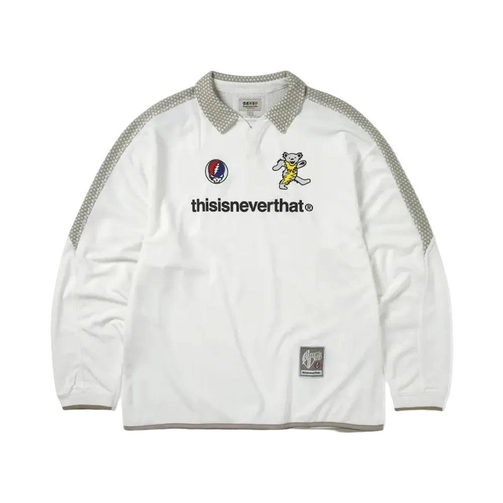 thisisneverthat x Grateful Dead Soccer Jersey "White"