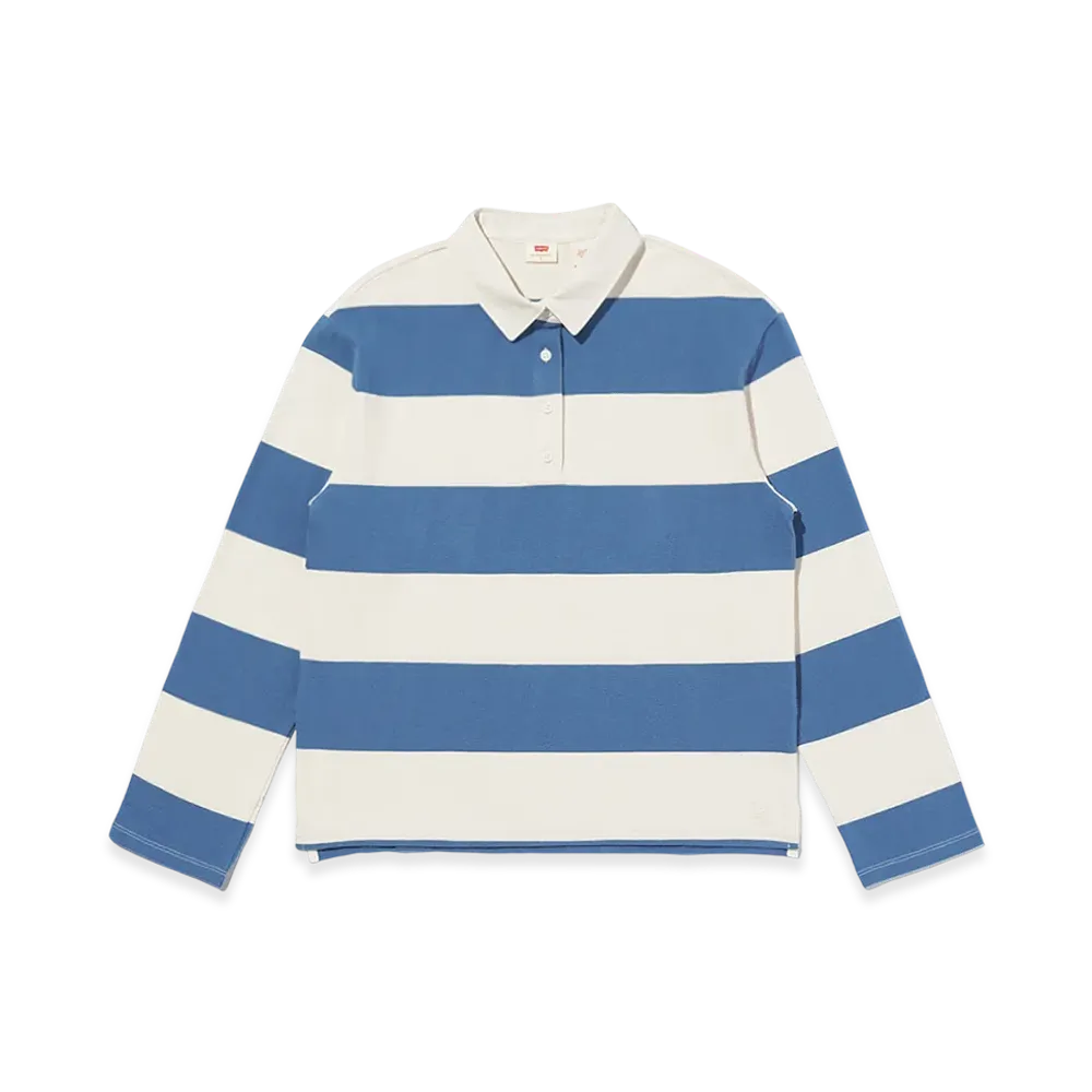 Levi's Rugby Shirt "White/Blue"