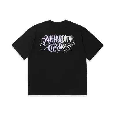 APHRODITEGANG Gradation Classic Logo S/S Tee "Black/Purple"